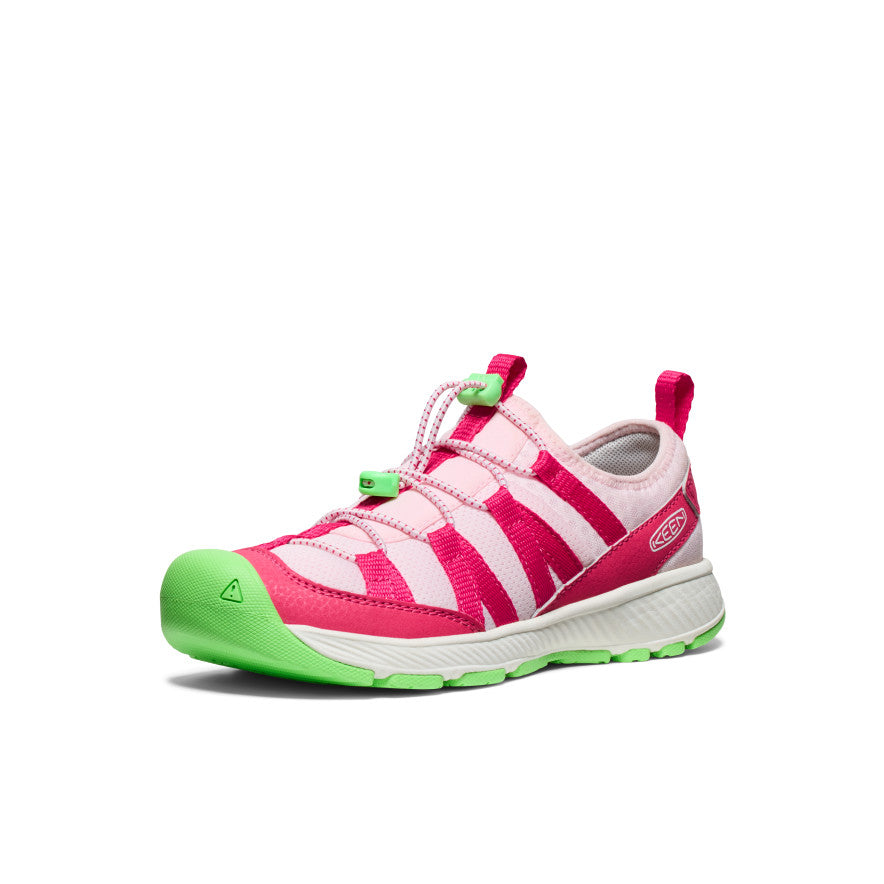 Kids' Motozoa Sneaker Raspberry/Summer Green - Image alt 3