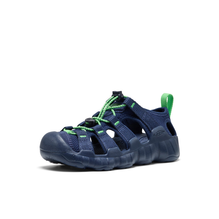 Kids' Hyperport H2 Sandal Naval Academy/Vibrant Green - Image alt 3