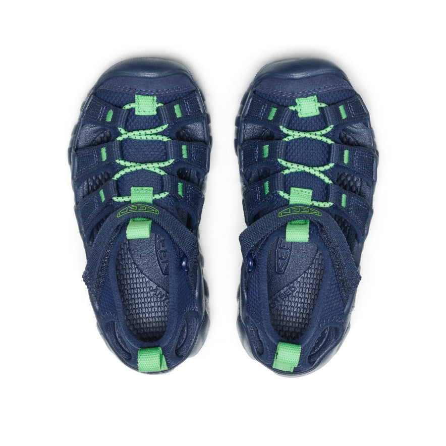 Kids' Hyperport H2 Sandal Naval Academy/Vibrant Green - Image alt 4