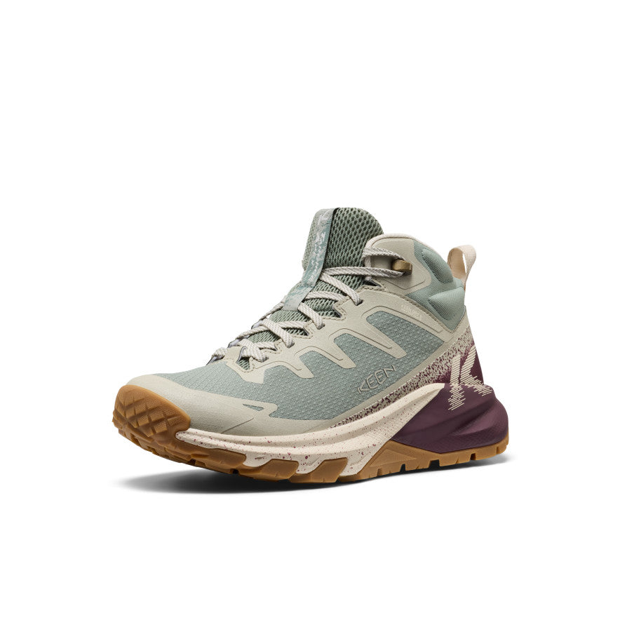 Women's Targhee Apex Waterproof Hiking Boot Lily Pad/Fig - Image alt 3