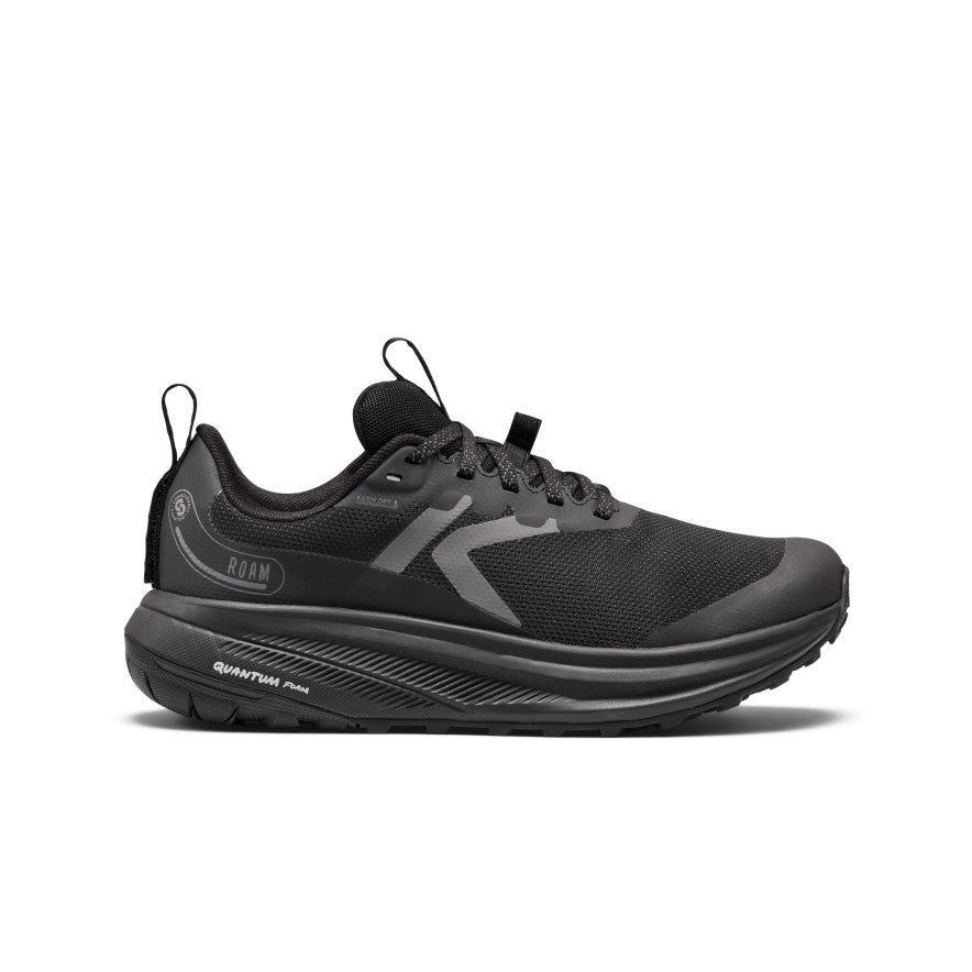 Women's Roam Waterproof Trail Running Shoe Black/Black - Image 1