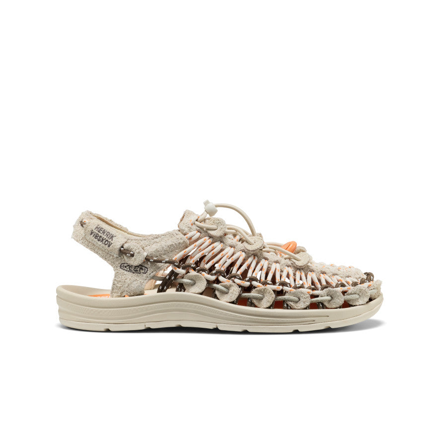 Unisex UNEEK Leather Henrik Vibskov Sneaker Sandal Tangerine Cream - Image alt 1